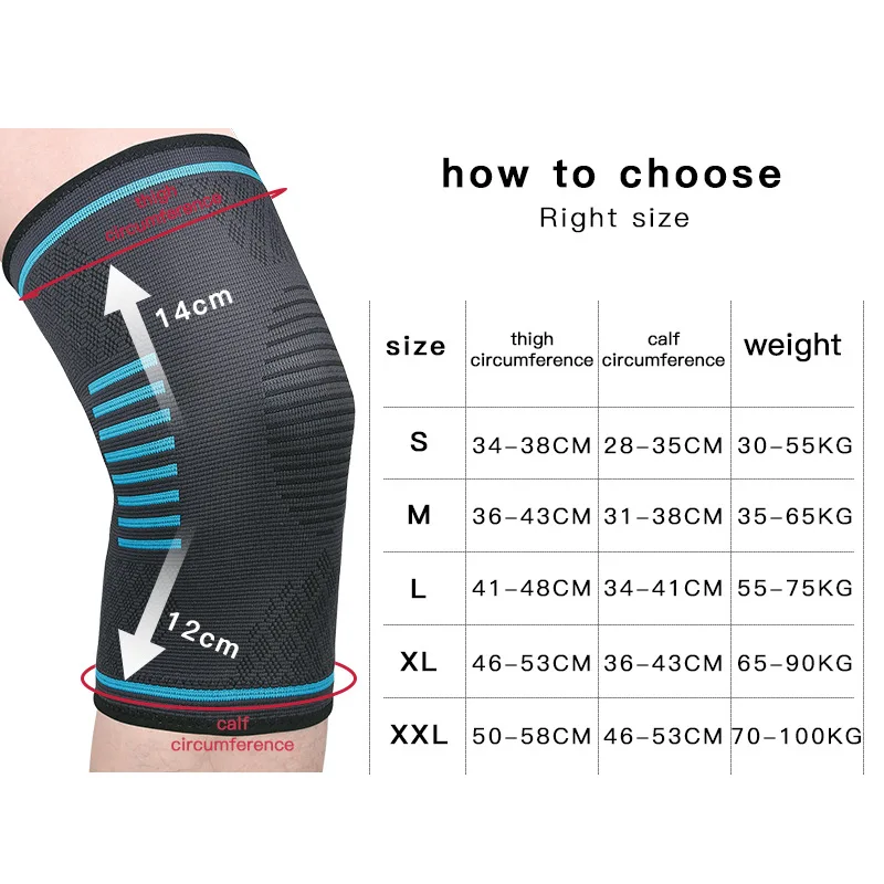 

2 Piece Basketball Volleyball Leg Pads Sport Knee Running Compression Kneepads Men Women Fitness Anti-collision Kneepad 2021