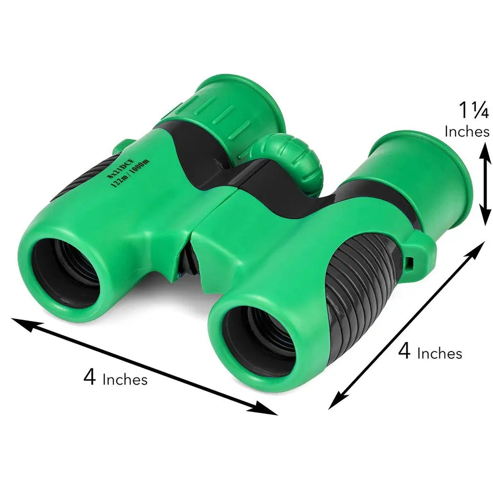 

1 Set 8X High Definition Binoculars Toys For Boys And Girls Mini Telescope Sports And Outdoor Binocular Random Color