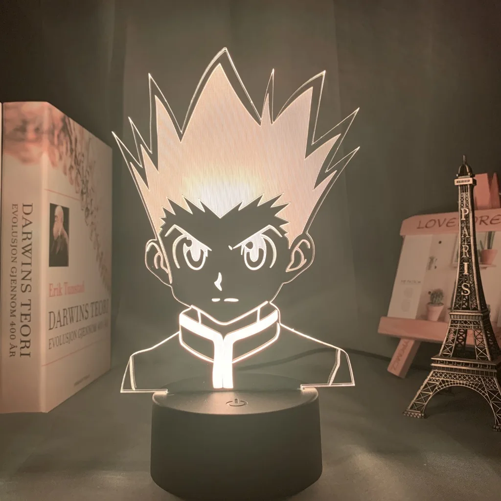 

3d Night Lamp Anime Hunter X Hunter for Kids Child Bedroom Decor Nightlight Dropshipping Manga Gift Hunter X Hunter Night Light