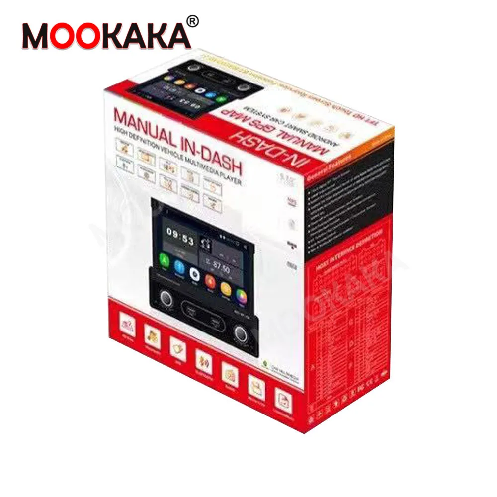 

7 Inch Car Multimedia Player 1DIN Universal GPS Navigation Headunit Auto Radio Audio Stereo Support DSP IPS Autostereo