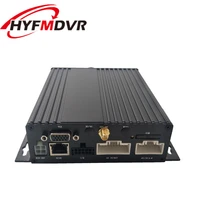gps ahd video surveillance host 6 way dual sd truck mounted video recorder