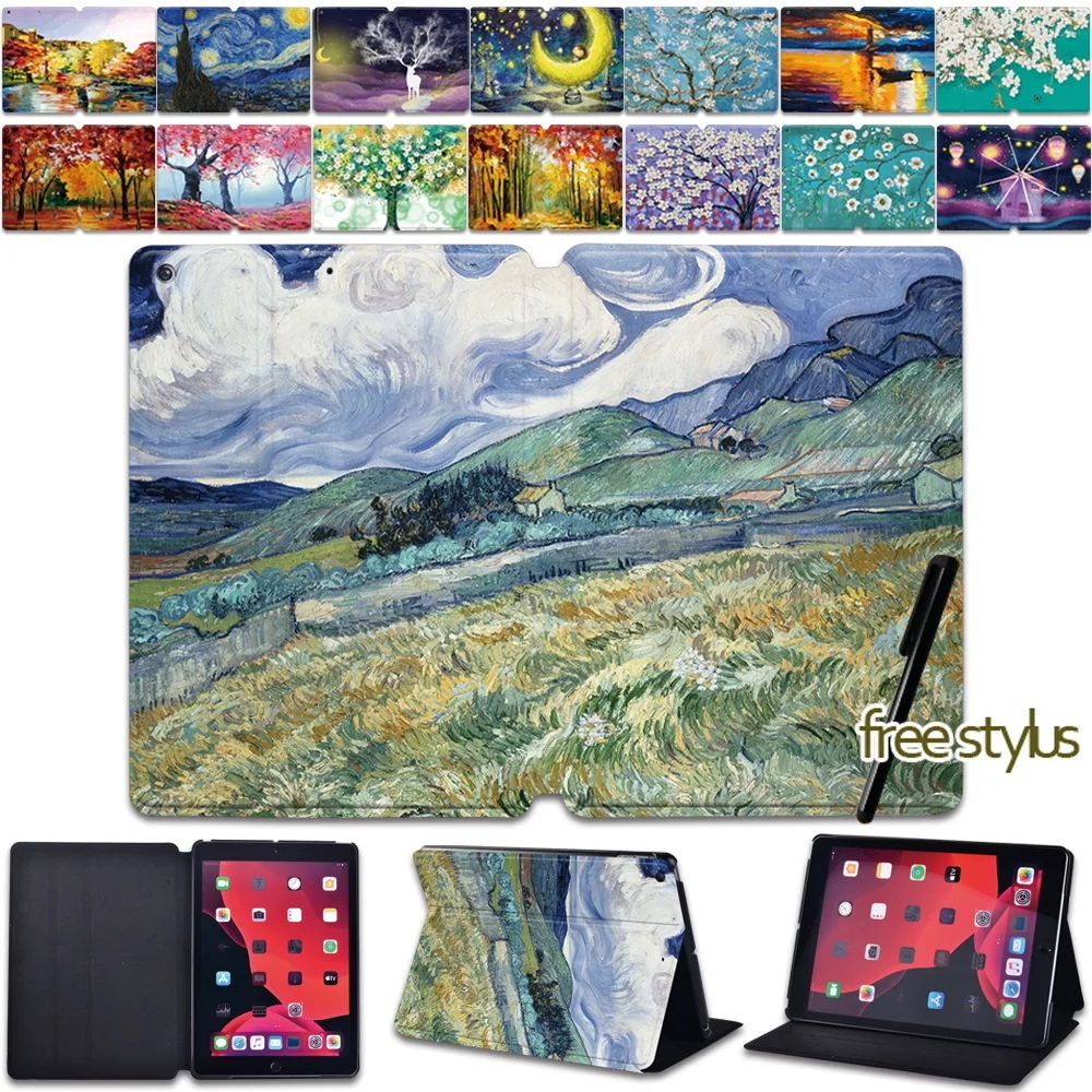Новый кожаный чехол подставка для IPad Mini 12345/iPad Pro 9 7/10 5/11 дюймов/iPad Air 1/2/3/iPad 234/ipad 5/6/7/8