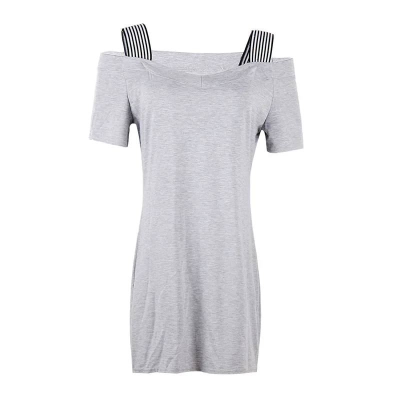 

2021 Summer Fashion Street Trend Dress Feminine Strap Tube Top Sexy V-neck Slim Casual Loose Dress Women's Clothing