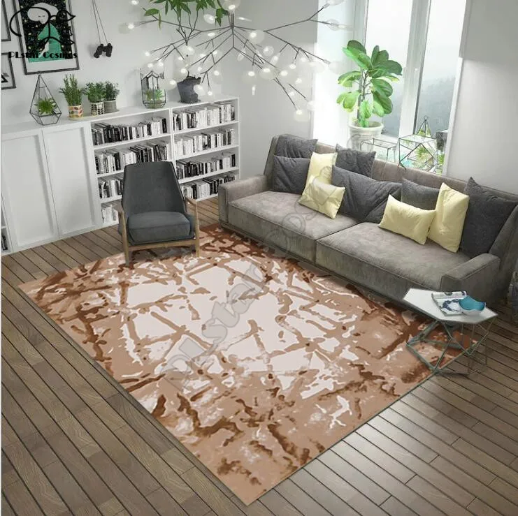 Graffiti splash ink carpet Square Anti-Skid Area Floor Mat 3D Rug Non-slip Dining Room Living Soft Bedroom Carpet | Дом и сад