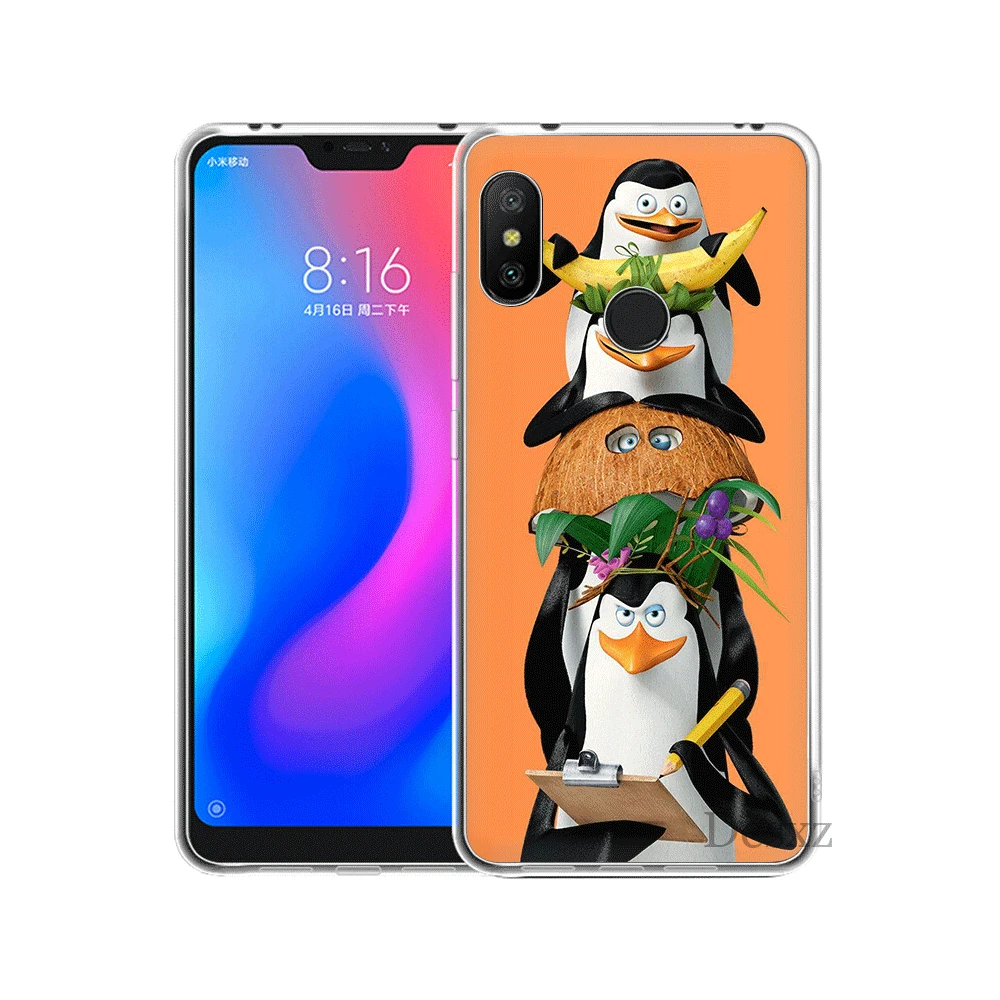 Mobile Phone Case For Redmi 7A K20 7 GO 4 Prime 3S 3 Pro 4A 4X 5 5A Plus 6 6A Hard Cover Penguins Of Madagascar | Мобильные телефоны