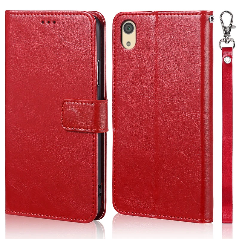 

Luxury Flip Leather Phone Coque Case for Sony Xperia XA1 G3112 G3116 G3121 G3123 G3125 Wallet Capa Original Book Design Stand