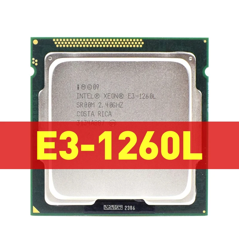 

Intel Xeon E3-1260L E3 1260L E3 1260 L 2.4 GHz Quad-Core Eight-Thread 45W CPU Processor LGA 1155