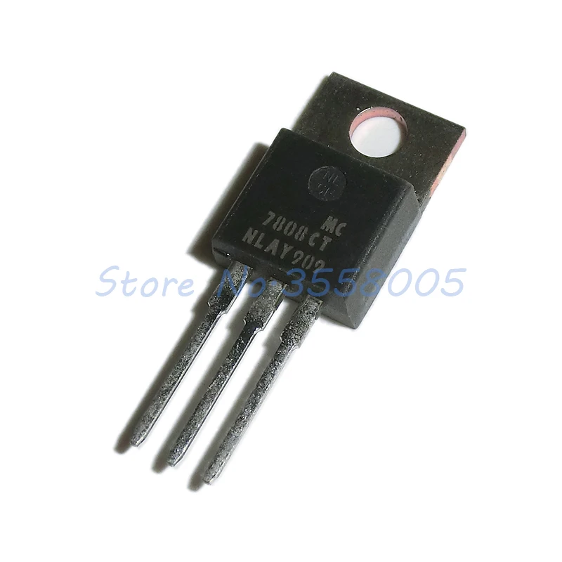 

10Pcs/lot MC7808CTG MC7808CT MC7808 7808CT TO-220
