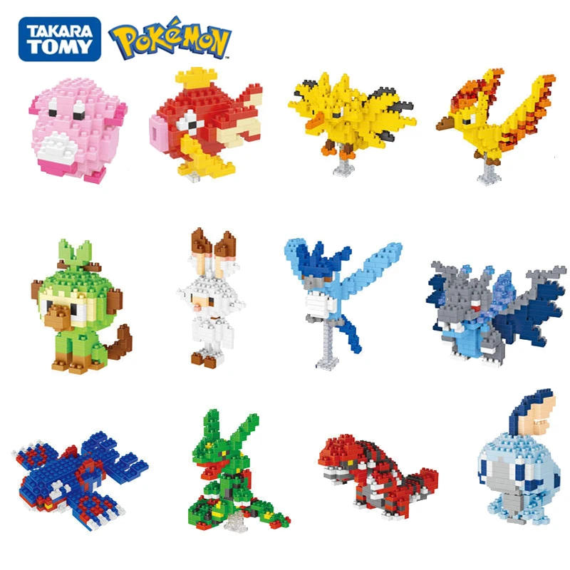 

Новые детские развивающие игрушки покемон, конструктор, игрушки покемон, мини сборная детская игрушка