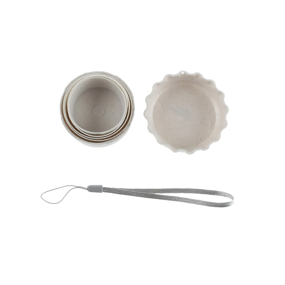 

Home Compression Gift Student Telescopic Cup Wheat Portable