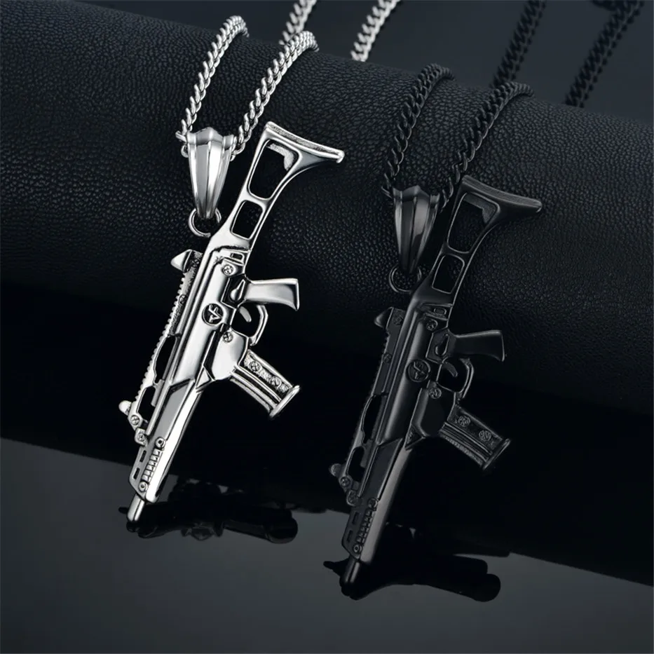 Ожерелье в стиле хип хоп из нержавеющей стали|Ожерелья с подвеской| |