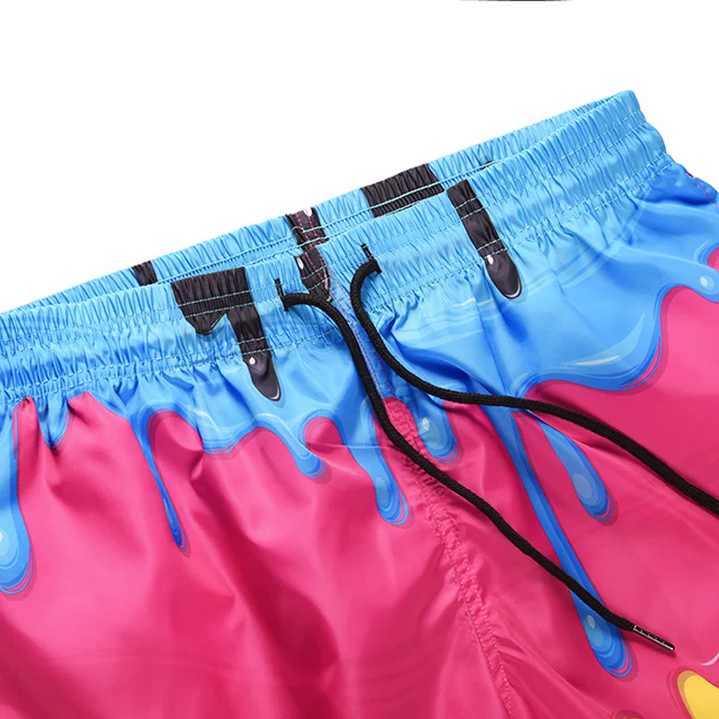 

Men's Polyester Board Shorts Summer Beach Short Quick Drying Swimwear Swim Shorts Plus Size M-XXL