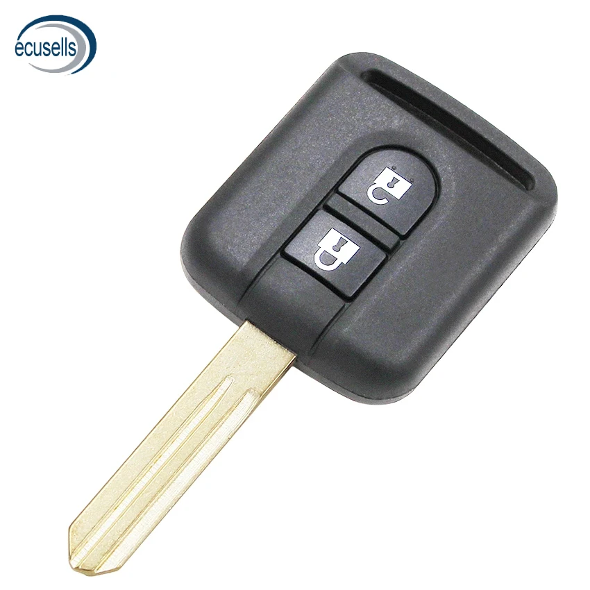 Запасной корпус с 2 кнопками чехол для автомобильного смарт ключа брелок Nissan X Trail