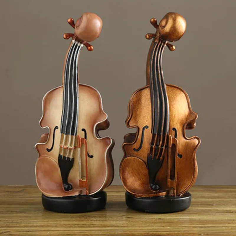 

Creative Violin Model Piggy Bank Decoration Home Living Room Wine Cabinet TV Cabinet Store Piggy Bank Decorations M2468