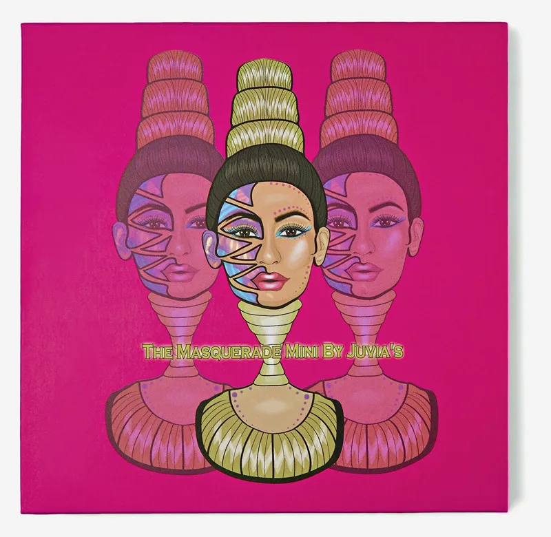 Палитра теней для век блестящие матовые тени высокопигментированный подарочный