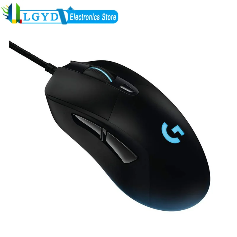 

Logitech G403 6-клавишная 12000DPI пятискоростная Регулируемая Проводная оптическая игровая мышь с противовесом, длина: 2 м