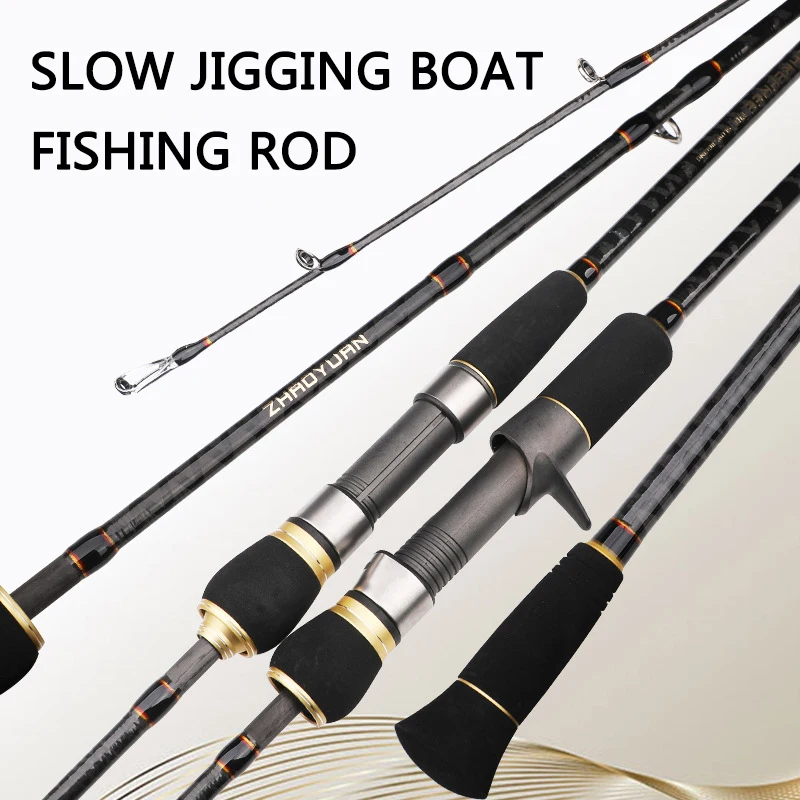 

Slow Jigging Lure Fishing Rod Spinning Rods Bait Weight 100-350G 30-260G Power M ML Jigging Rod Pole Offshore Boat Rod