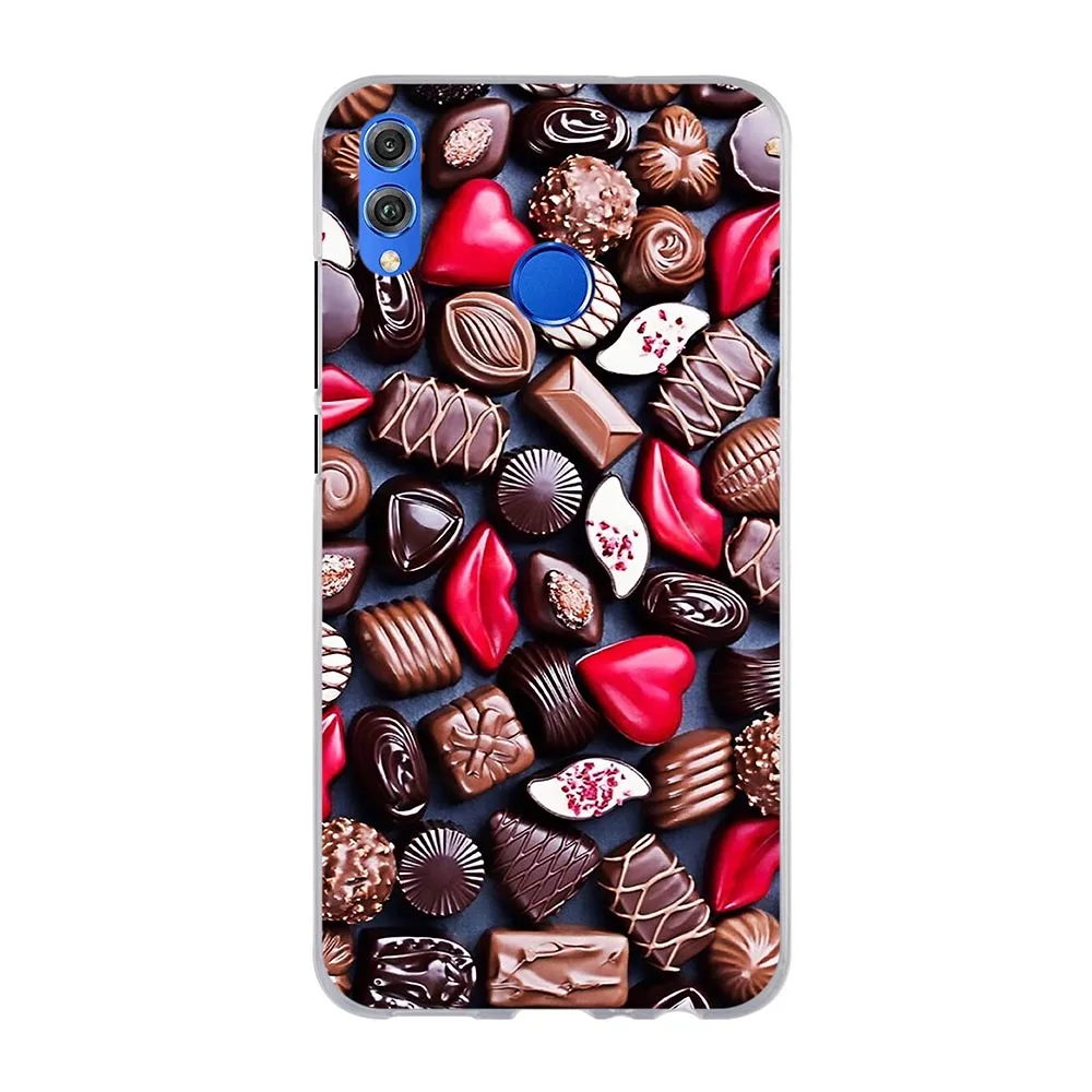 

For Huawei Honor 8X Case Cover For Honor8x 8X Case Cute Silicone Back Cover For Honor View 10 Lite / V10 Lite Phone Cases Bumper