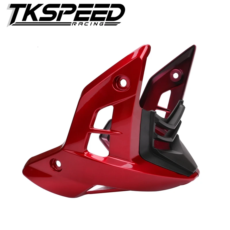 Универсальный двигатель мотоцикла защитный кожух для Honda CBF150 WH150-2 WH150-3 wh125-16 CB190R CBF190R под крыло обтекатель брызговика - Цвет: Red