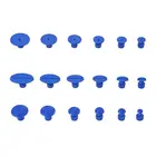 18 шт.компл. инструмент для ремонта вмятин Съемник вкладки на присоске клеевые вкладки для автомобиля инструмент для ремонта вмятин авто-Стайлинг аксессуар