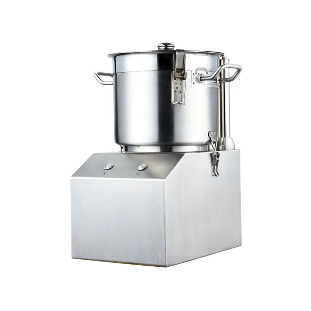 Commercial Food Cutter Electric Meat Grinder Vegetable Chopper Sesame Paste Grinder Tofu Mung Bean Corn Flour Processor