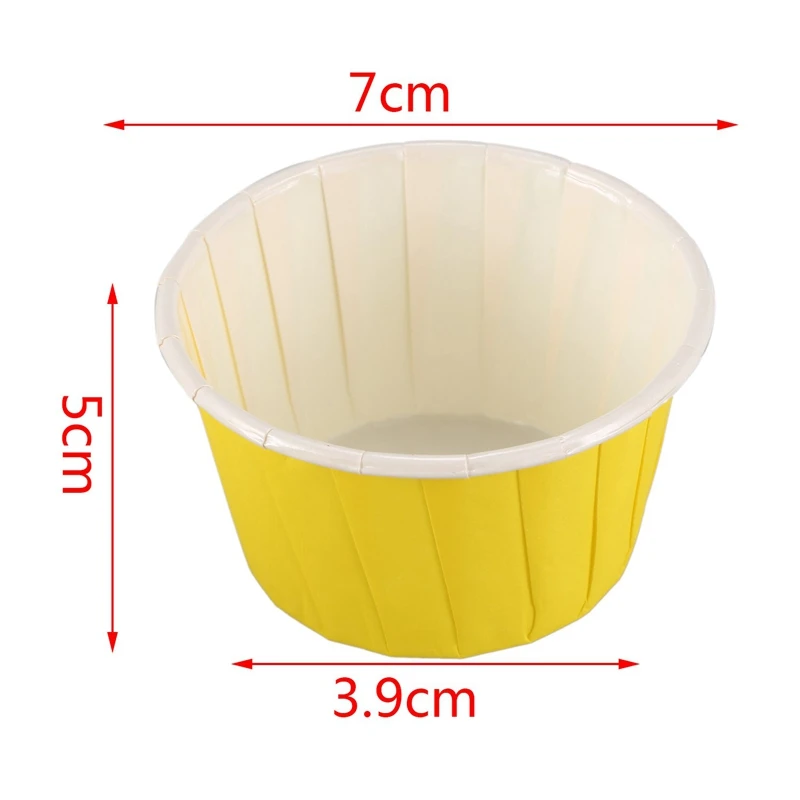 Бумажный стакан для выпечки 50 шт. подкладки кейков и 1 Коробка мыла простой дизайн