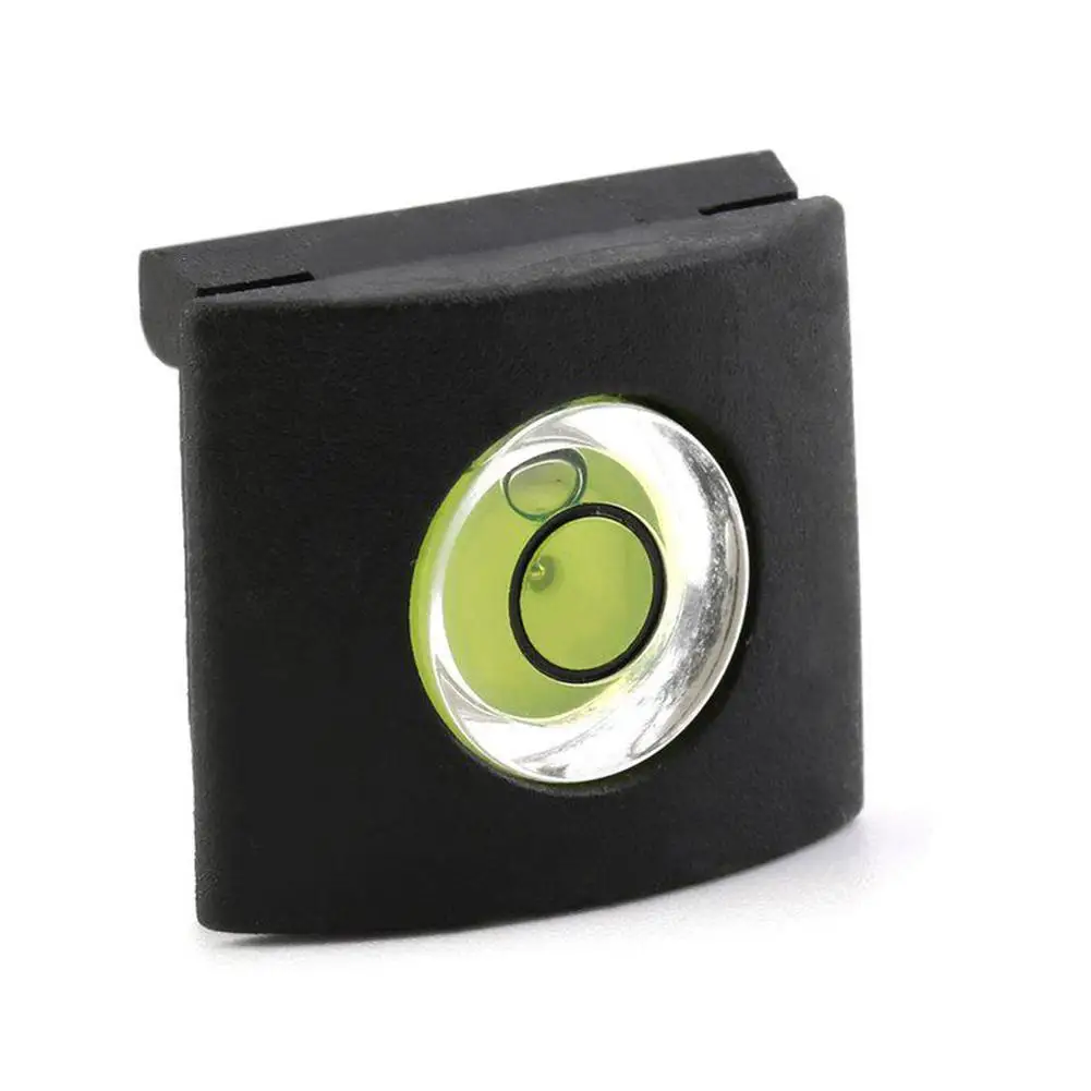 1 Pcs Universal DSLR Camera Bubble Spirit Level + Hot Shoe Protector Cover for Nikon Casio Fuji Samsung Camera Accessories