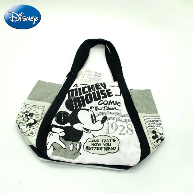 Disney Микки Минни сумки на ремне Женская Повседневная сумка большая емкость для