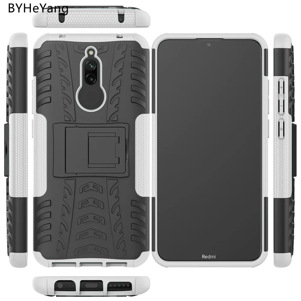 Для Fundas Xiaomi Redmi 8 чехол 8A противоударный армированный жесткий резиновый