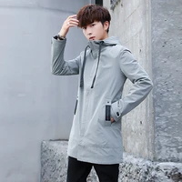 2021new mens jacket spring and autumn slim hooded jacket fashion casual jackets for men windbreaker streetwear mens clothing