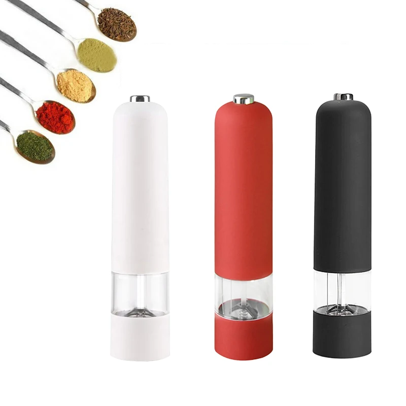 2 в 1 регулируемая электрическая мельница для перца специй мясорубка приправа