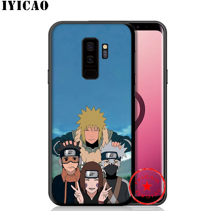 IYICAO Наруто Саскэ Какаси мягкий чехол для телефона samsung Galaxy S10e S10 S9 S8 плюс S6 S7 Edge Note 10