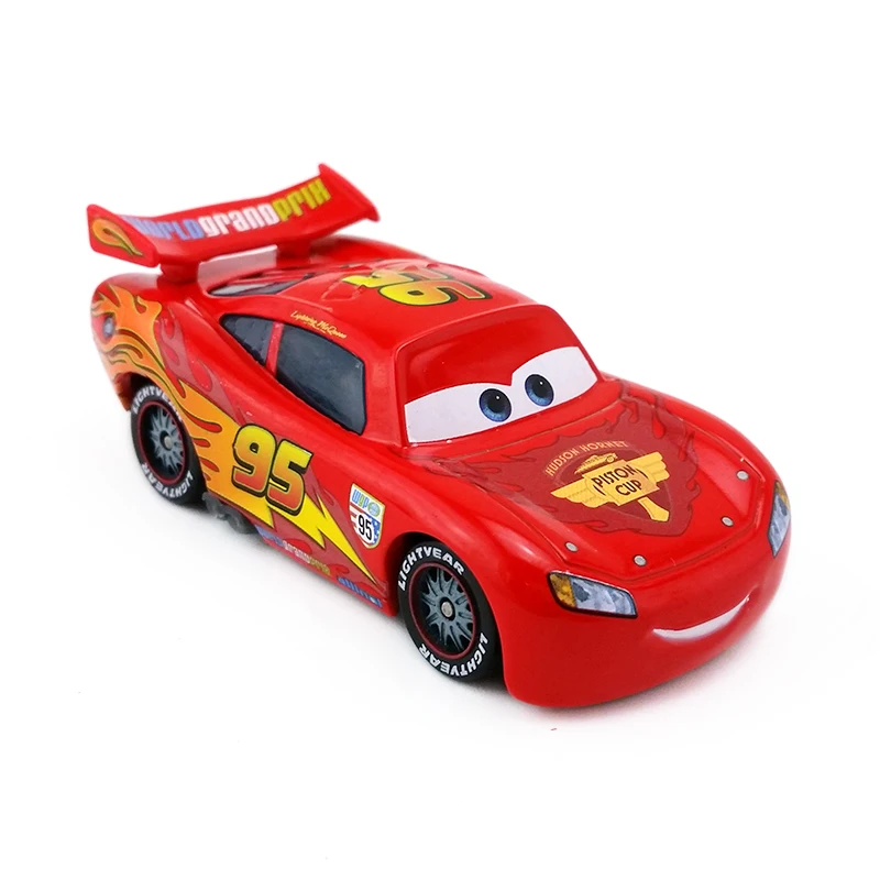 Disney Pixar Cars 2 Lightning McQueen 1:55 Металл литье под давлением автомобиля развивающие