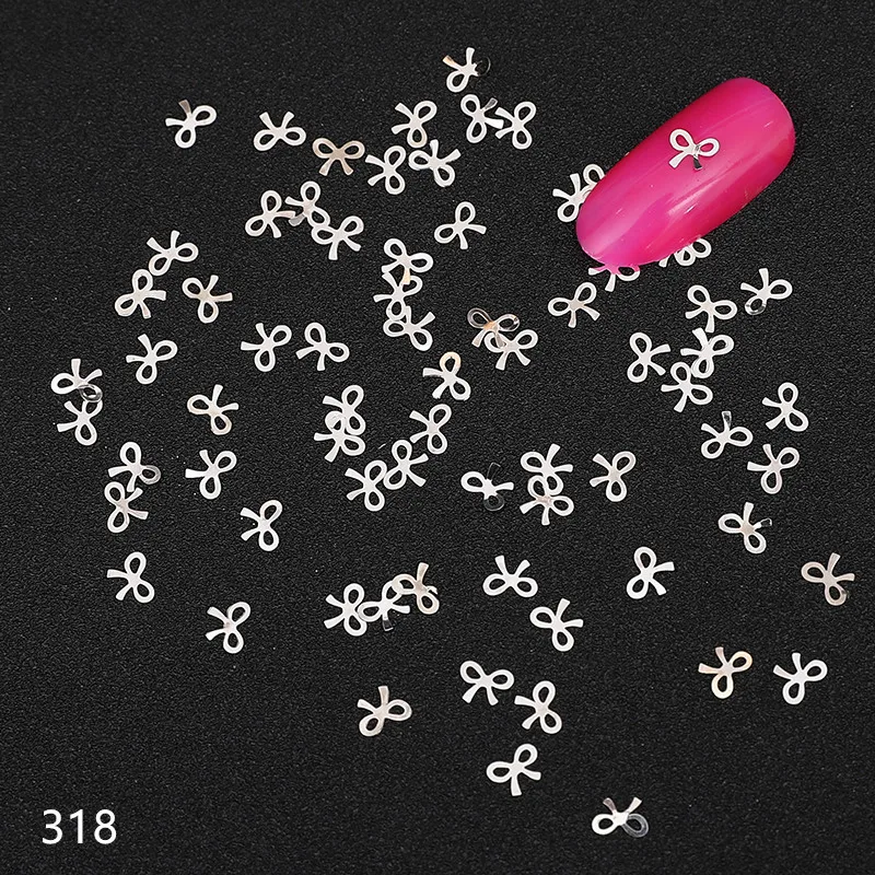 Полые серебряные розы стикеры 3D на ногти Nail Art сплав decals100шт/дизайн металлические подвески дизайн Советы Украшение аксессуаров