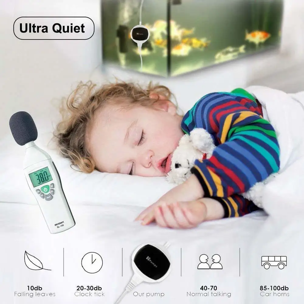 1 5 Вт Ультра тихий аквариумный воздушный насос с высоким выходом