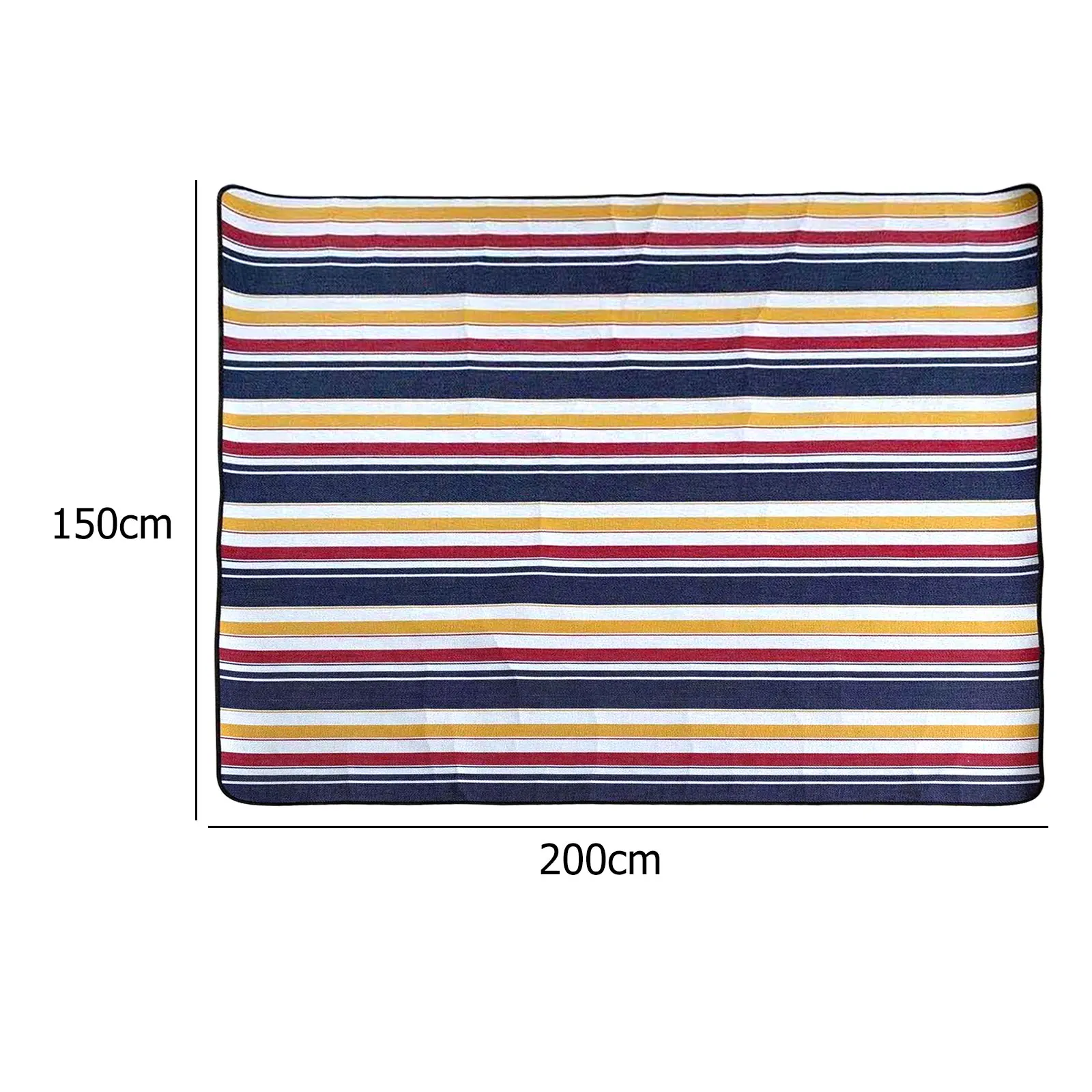 

Waterproof Picnic Blanket Foldable Outdoor Portable Camping Mat with Carry Strap for Outdoor Camping Party Wet Grass Hiking