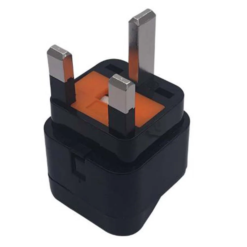 Черно белая медная Плавленая электрическая штепсельная вилка 13 а 250 В для