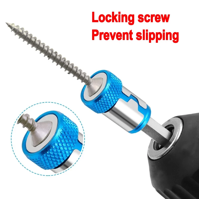 Универсальное магнитное кольцо 1/4 металлическая отвертка бит для 6 35 мм хвостовик