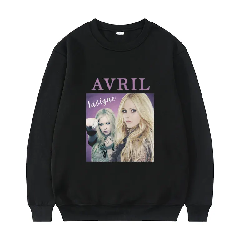 

Canada Singer Avril Lavigne 90s Classic Sweatshirt Men Women Fashion Sweatshirt Hip Hop Streetwear Give Away Girlfriend Gift