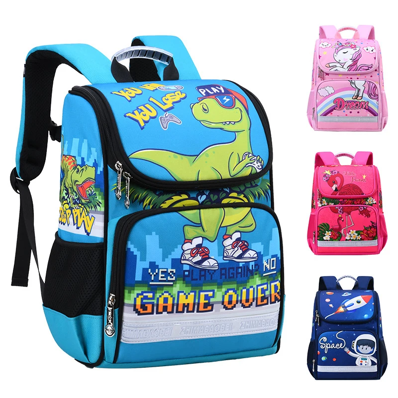Рюкзак школьный детский, водонепроницаемый, для мальчиков и девочек, 2020