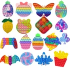 Top It антистресс, 1 шт., сенсорная игрушка-антистресс с пузырьками, СИМПЛ диммер, игрушка для аутизма, снятия стресса, Поп Ит