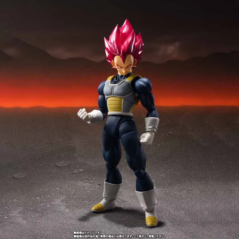 

BANDAI Dragon Ball super shf Super Saiyan God Blue hair Son Goku Vegeta IV S.h