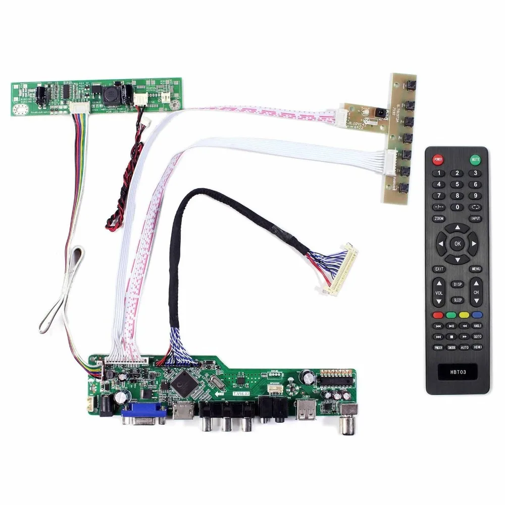 Latumab драйвер платы для LM200WD3 TLF1 TLF2 TLF4 20 &quotЖК дисплей Дисплей ТВ + HDMI VGA USB 1600 × 900