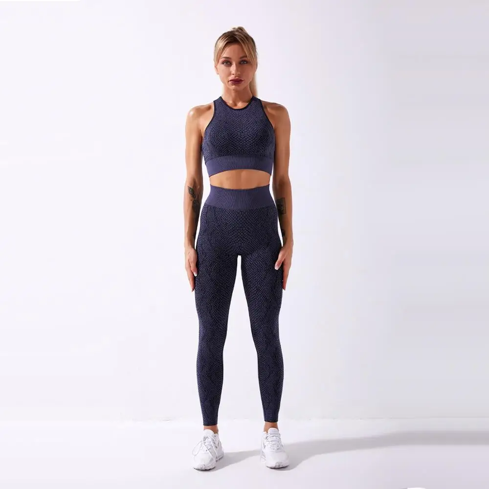 

Yoga Clothes Fitness Sets Clothing Yoga Women Yoga Set Compression Leggings Athletic Apparel High Waist Pants