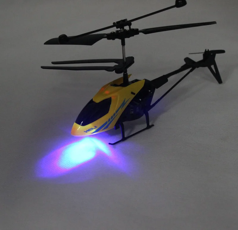 Радиоуправляемый вертолет 2 канальный мини дрона с дистанционным управлением