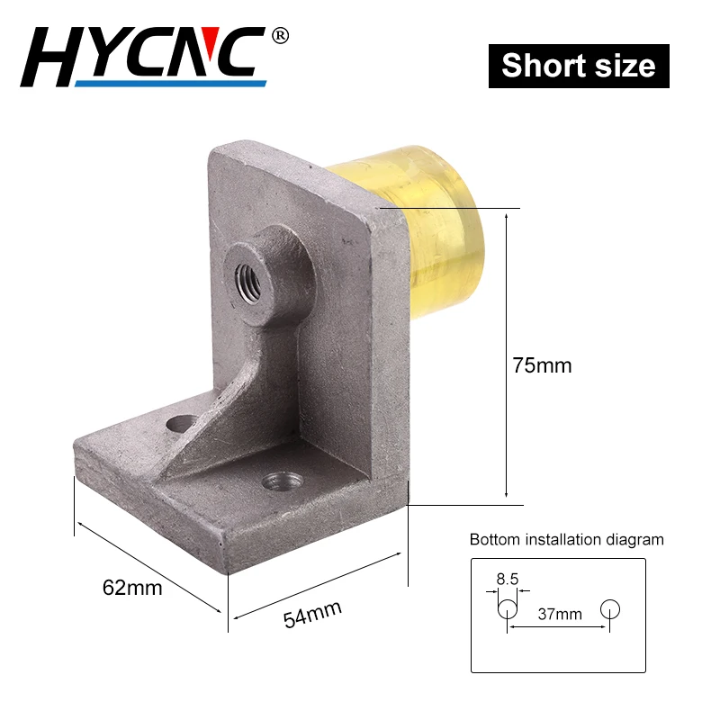 Cast Aluminum Limit Bumper Stop Impact Rubber Pad Engraving Machine Pile For Laser On CNC Milling | Инструменты