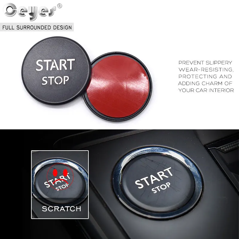 Наклейка Ceyes для автомобильного стайлинга чехол Ford Peugeot 5008 3008 408 508 2008 308 4008 кольцо