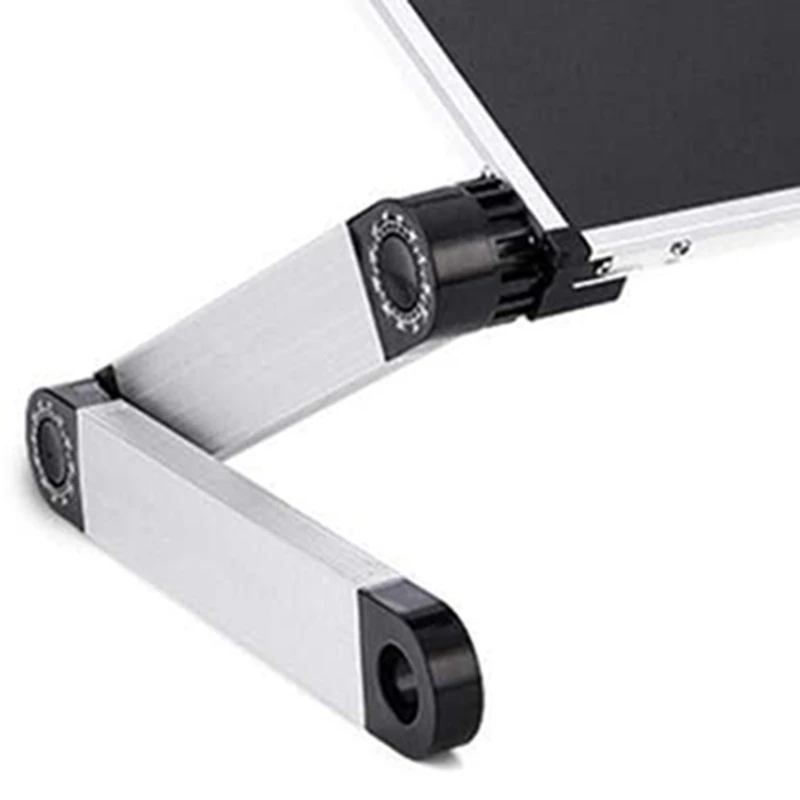 Foldable Laptop Stand Lap Desk Table for Bed Couch Picnic Breakfast Book Adjustable Height 360 Degree Angle | Автомобили и