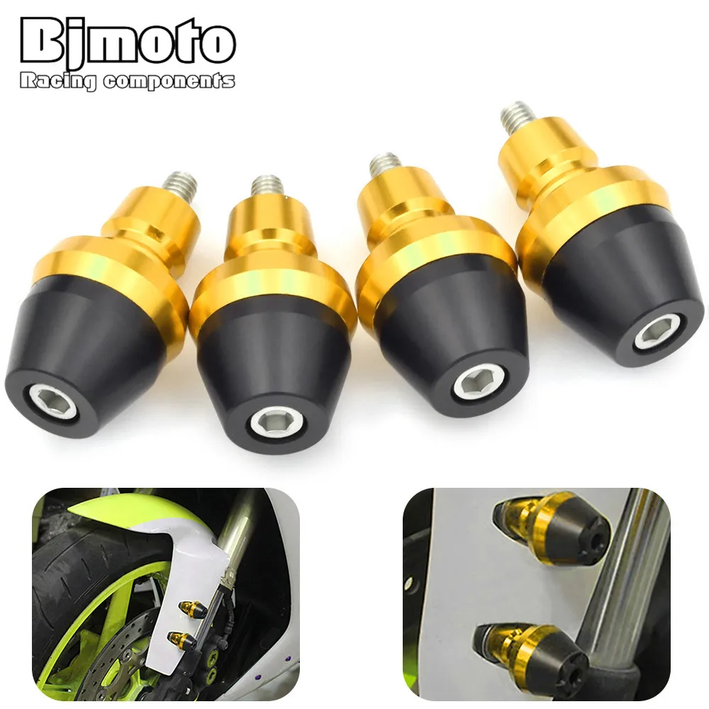 4 шт. универсальные Слайдеры для передней вилки мотоцикла | Автомобили и