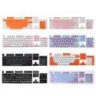 Полупрозрачный двойной выстрел PBT 104 KeyCaps с подсветкой для Outemu для Gateron для Kailh для механического переключателя Cherry MX